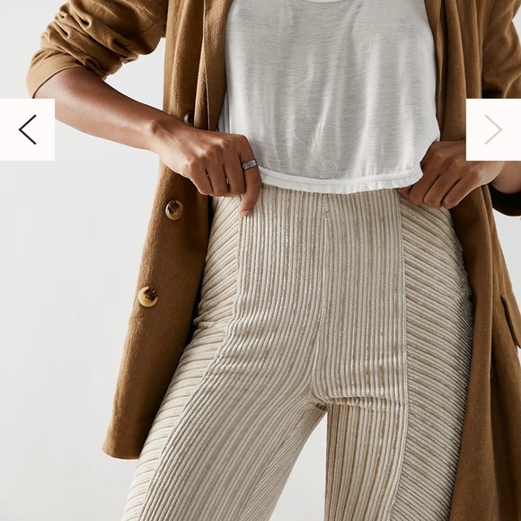 Free people velvet pajama pants - Picture 3 of 4